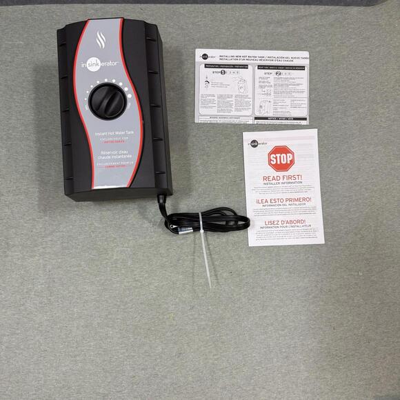 InsinkeratorInstant Hot Water Dispenser Tank ONLY Model HOT100 Excellent Light